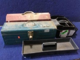 Lot of Assorted Tool Boxes
