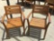 (2) Wooden Outdoor Chairs