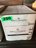 (24) 1 QT. Bottles Fonde Moet and Chandon Imperial Brut Champagne