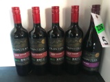 (4) Bottles Frontera Cabernet Sauvignon Merlot and (1) Bottle Frontera Pinot Noir Wine (750 ML)