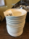 (26) Wide Rim China Plate