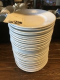 (26) Wide Rim China Plate