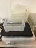 Lot of Assorted/Misc. Size/Type Plastic Utility Containers