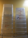 (11) 18qt Cambro Food storage Containers