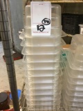 (12) Plastic Cambro Food Containers