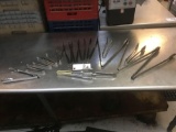 (16) Assorted Size Stainless Steel Tongs
