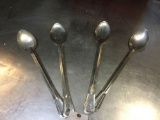(4) Large Serving Spoons