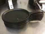 (10) Cast Iron Fajita Pans