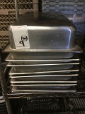 (9) Stainless Steel Food Pans