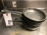 (5) Assorted Size/Type Commercial Frying Pans