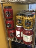 (4) Jars of Maraschino Cherries and (2) Jars Olives