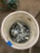 Bucket of Stainless Steel Parts