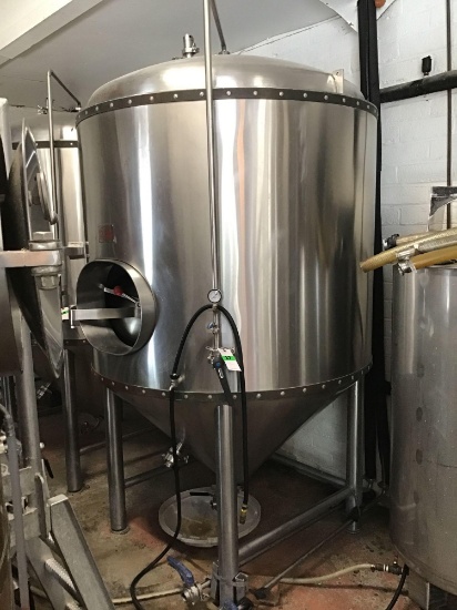 10 Barrel, Stainless Steel, Vertical, Cone Bottom Fermenter