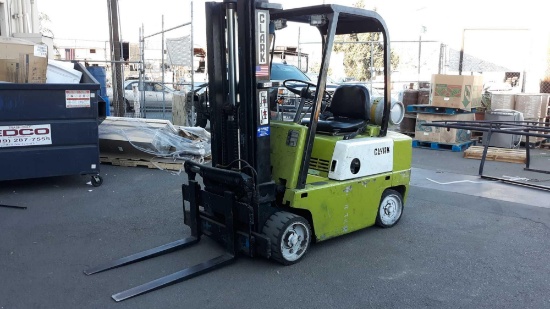 Clark 5,000lbs Capacity LP Gas Forklift with 3ft Forks
