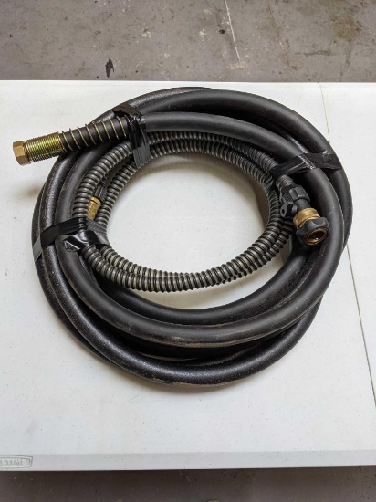 Fuji Spray HVLP 25ft. Turbine Air Hose with Quick Connect PLUS 6' Whip Hose