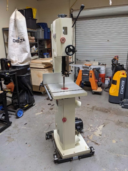 Jet 14" Band Saw 3 HP 240 Volt*Like New*Laguna Resaw King 3/4 Blade PLUS Mobile Rolling Stand