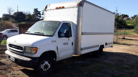 2002 Ford E-350 14ft Box Truck*NON RUNNING*FOR DEALER/EXPORT ONLY*OFFSITE*