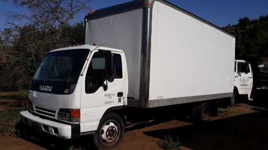 2000 Isuzu NPR-HD 20ft Box Truck*SALVAGE TITLE*OFFSITE*