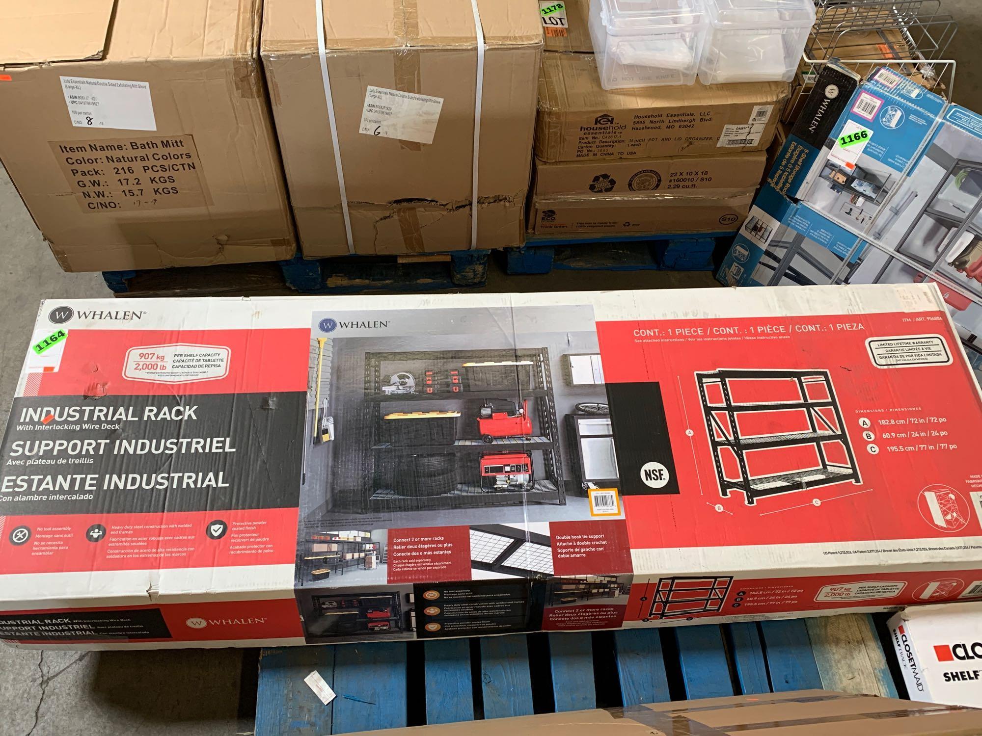 Whalen 72in. Industrial Rack With Interlocking Proxibid