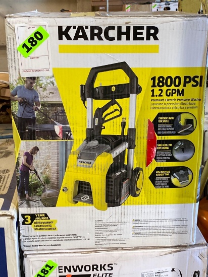 Karcher 1800 PSI Electric Pressure Washer
