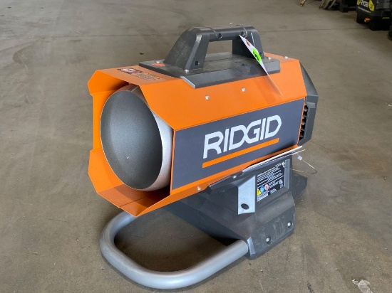 RIDGID 18V Hybrid Forced Air Propane Portable Heater*NOT TESTED*