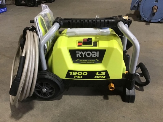 Ryobi 1900 PSI 1.2 GPM Cold Water Wheeled Electric Pressure Washer***PARTS ONLY**