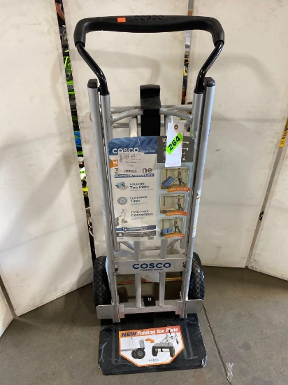 Cosco 3-in-1 Folding Series Hand Truck/Cart/Platform Cart with Flat-Free Wheels