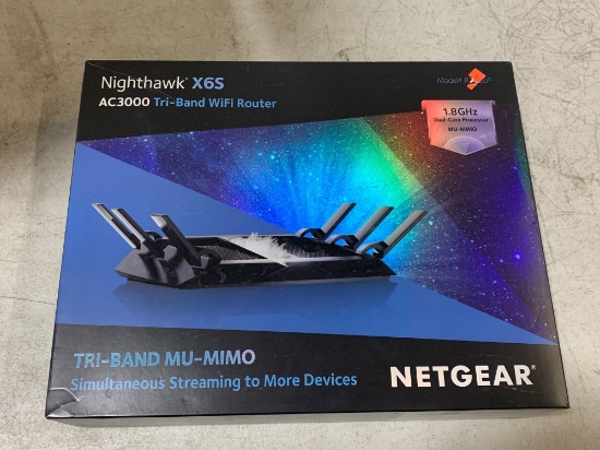 Netgear Nighthawk X6S AC3000 Tri Band WiFi Router