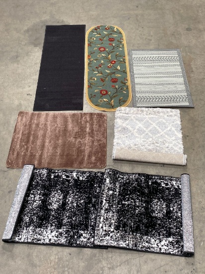 Lot of (7) Assorted Rugs