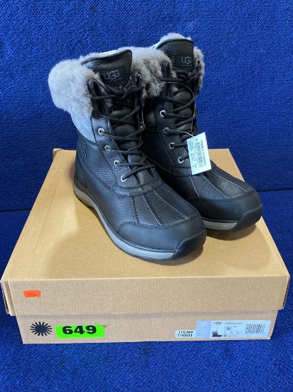 Ugg Waterproof Adirondack Boot III 9 Women?s Black Boots