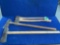 Lot of (4) Assorted Long Handled Axes
