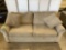 Tan Sofa With Pull Out Bed*DIRTY*
