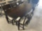 7 Piece Wooden Dining Room Table With 6 Chairs