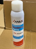 (3) Cases of JMAX Hand and Surface Sanitizing Spray with 75 Percent Isopropyl Alcohol