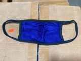 (8) Cases of Blue/Black Double Sided Cloth Face Masks