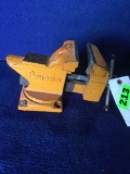 Pony 4-1/2in. Vise with Pipe Jaws, Anvil and Swivel Base
