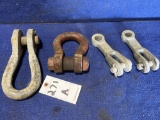 Lot of Assorted Tow Hooks