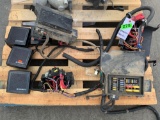 Lot of Assorted Motorola External Speakers and Harness