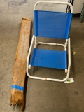 Lot of Assorted Beach Chair and Projector Screen