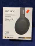 Sony H.ear On 3 Noise Canceling Bluetooth Wireless Stereo Headphones*NO CORDS*