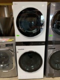 LG 27 in. WashTower Laundry Center *PREVIOUSLY INSTALLED*DENT ON LEFT SIDE*