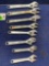 Lot of (7) Assorted Adjustable Wrenches