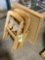 Kids Wooden Foldable Table with (2) Chairs