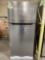 Insignia 18 Cu. Ft. Top Mount Refrigerator in Stainless Steel*GETS COLD*