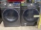 Samsung Front Load Washer and Dryer Pair in Black Stainless