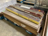 Pallet Lot of Assorted Size/Type Laminate Flooring