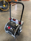 Husky 1 Gal. Portable Electric-Powered Silent Air Compressor*TURNS ON*