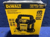 DeWalt 1400 Peak Amp Portable Car Jump Starter With USB Power and Digital Air Compressor