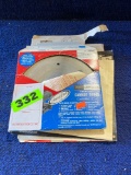 Lot of Assorted Circular Saw Blades