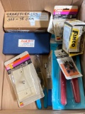 Lot of Assorted TV Cable Splitters and Tools